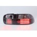 Honda Civic 92-95 Black Face LED Tail Lamp